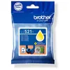 Image de Cartouche d'encre Brother LC521Y Jaune