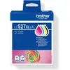 Image de Brother, Cartouche d'impression, LC527XLVAL Value Pack (C, CF, M, Y)