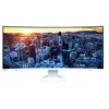 Image de EIZO FlexScan EV3895-WT - Avec FlexStand - écran LED - incurvé - 37.5" - 3840 x 1600 UWQHD+ @ 61 Hz - IPS - 300 cd/m² - 1000:1 - 5 ms - 2xHDMI, DisplayPort, USB-C - haut-parleurs - blanc