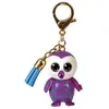 Image de Ty mini figurine porte-clés Chouette Moonlight