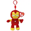 Image de Ty porte-clés peluche Iron Man - Rouge