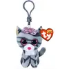 Image de Ty peluche interactive chat porte-clés Kiki - Gris