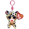 Image de Ty Beanie Boos Clip Livvie le Léopard