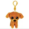 Image de Ty peluche chien porte-clés Beanie Boo's - Zuzu