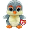 Image de Ty peluche pingouin Fisher - Gris