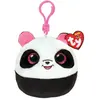 Image de Ty porte-clés peluche panda Bamboo