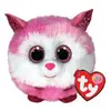 Image de Ty Peluche ronde husky rose