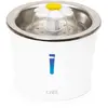 Image de Fontaine à Eau pour Chats Catit Flower - 3 L - Dessus en Acier Inoxydable - Avec LED