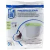 Image de Cat-it Filtre à charbon Fresh & Clear - Lot de 3 - Blanc