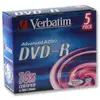 Image de Verbatim DVD-R 4.7 Go 16x (par 5, boite)