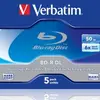 Image de Verbatim BD-R DL - 50 Go - 6x - Pack de 5