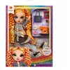 Image de Rainbow high poupée mannequin Sparkle & Shine - Orange