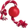 Image de KONG®-Jouet Chien   KONG® Classic Balle Et Corde Rouge   Taille S