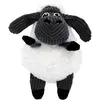 Image de Jouet peluche pour chien Kong Company Sherps Floofs Sheep Noir 10,16x19,05x22,86 cm 74013532