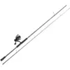 Image de Combo Spinning Abu Garcia Max X Black Ops : Capacité Tresse - 0.25 mm/ 120m, Long. - 2m13, Poids - 326g, Puissance Canne - 10-30g, Ratio - 5.2:1