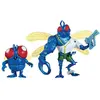 Image de Playmates Figurines Ninja Turtles Teenage Years Super Fly & Toddler - Lot de 2