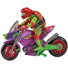Image de Playmates Figurine Raphael avec véhicule TMNT - 12 cm