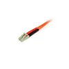 Image de FIBER PATCH CABLE LC - SC Fiber Optic Cable - Multimode Duplex 50/125 - LSZH - LC/SC - 1 m, 1 m, OM2, LC, SC