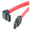 Image de StarTech.com Câble Serial ATA (SATA) vers SATA à angle gauche 46 cm