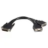 Image de StarTech.com Câble 20 cm LFH 59 mâle vers femelle double VGA DMS 59