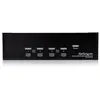 Image de StarTech.com STARTECH Commutateur KVM DVI USB - pour 4 Ordinateurs avec Audio et 2 écrans DVI