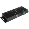 Image de StarTech.com Hub USB 3.0 4 Ports - 5Gbps - Hub USB-A Industriel en Métal - Hub de Données USB Montable au Mur ou sur le Bureau - Hub d'Extension USB Conforme TAA en occasion ou reconditionné