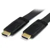 Image de StarTech.com Câble plat HDMI haute vitesse Ultra HD 4K avec Ethernet de 5m - HDMI vers HDMI - M/M