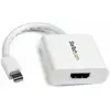 Image de StarTech.com Convertisseur vidéo Mini DisplayPort vers HDMI - Blanc