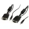 Image de StarTech.com Câble vidéo coaxial pour écran VGA haute résolution 5 m avec audio HD15 M/M