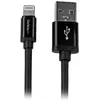 Image de StarTech.com Câble Apple Lightning vers USB pour iPhone, iPod, iPad - 2 m Noir