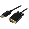 Image de StarTech.com Adaptateur DisplayPort vers VGA - Câble Display Port Male VGA Male 1920x1200 - Noir 91cm