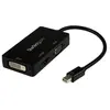 Image de StarTech.com Adaptateur de voyage Mini DisplayPort vers VGA/DVI/HDMI