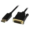 Image de StarTech.com Câble adaptateur DisplayPort vers DVI actif de 1,8 m - Convertisseur DP vers DVI-D - 1920x1200 - Noir