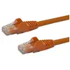 Image de Startech Câble RJ45 Cat6 Ethernet - 2 m, orange