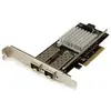Image de StarTech.com Carte réseau PCI Express à 2 ports fibre optique 10 Gigabit Ethernet avec SFP+ ouvert et chipset Intel
