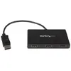 Image de StarTech.com Splitter multi-ecrans DisplayPort vers 3x HDMI - Hub MST à 3 ports