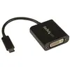 Image de StarTech.com - Adaptateur vidéo USB Type-C vers DVI - Convertisseur USB-C vers DVI-I - M/F - 1920x1200 - Noir