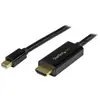 Image de StarTech.com Câble adaptateur Mini DisplayPort vers HDMI de 3 m - 4K 30 Hz - Noir