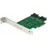 Image de StarTech.com Adaptateur SSD M.2 NGFF à 3 ports - 1x M.2 PCIe (NVMe), 2x M.2 SATA III - PCIe 3.0