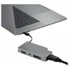 Image de Startech.com Adaptateur vidéo multiport USB-C - Gris