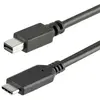 Image de StarTech.com Câble adaptateur USB-C vers Mini DisplayPort 4K 60 Hz de 1 m en noir