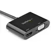 Image de StarTech.com Adaptateur DisplayPort vers HDMI VGA - Dongle Convertisseur Numérique Multiport Actif Vidéo d'Écran DP 1.2 Mâle vers HDMI 2.0 4K 60 Hz VGA Femelle pour PC/CG en occasion ou reconditionné