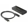 Image de StarTech.com Boîtier USB 3.1 pour SSD M.2 MVMe PCIe M-Key avec câble USB-C - Aluminium certifié IP67