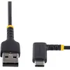Image de Startech.com Adaptateur USB-A vers USB-C - 2 m - Noir