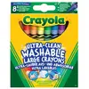 Image de Crayola crayons de cire ultra lavables - 8