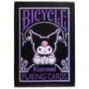 Image de Bicycle Kuromi - Jeu de 54 Cartes - Noir et Violet