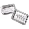 Image de Lot de 10 barquettes aluminium - 6415 - WEBER