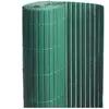 Image de Jardideco Canisse PVC Double Face Vert 6 m