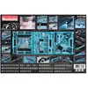 Image de Makita Set embouts/forets 200 pcs