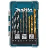 Image de Makita coffret forets métal maçonnerie bois - 9 pièces